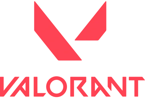 Valorant tactical shooter game logo